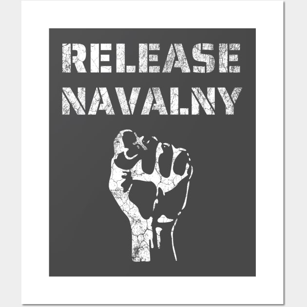 Release Navalny - Alexei Navalny - Free Navalny Wall Art by WonderWearCo 